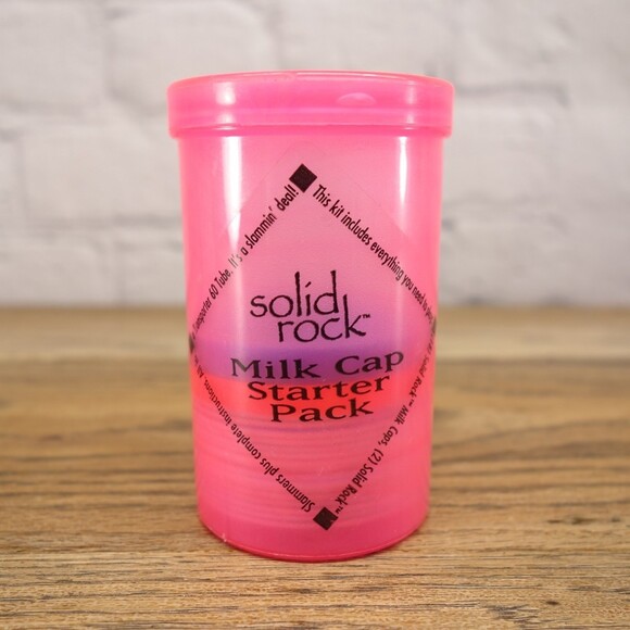 Solid Rock Milk Cap Starter Pack Vintage Pog Game - Picture 1 of 3